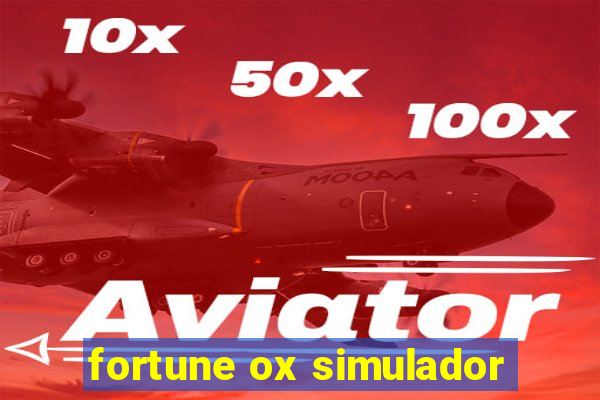 fortune ox simulador